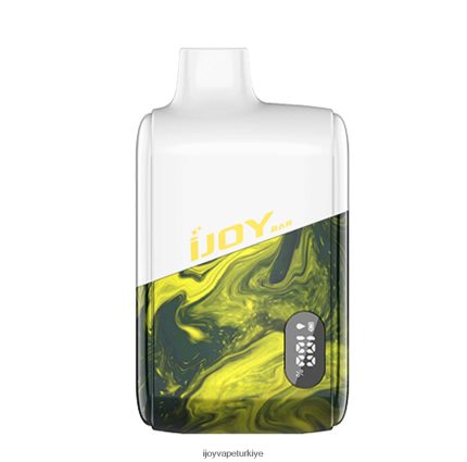 iJOY Bar Smart Vape 8000 nefes 4V44LV18 IJOY Disposable Vape Flavors şeftali limon