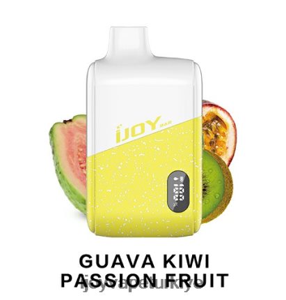 iJOY Bar IC8000 tek kullanımlık 4V44LV185 IJOY Vapes Online guava kivi çarkıfelek meyvesi