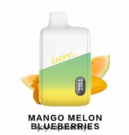 iJOY Bar IC8000 tek kullanımlık 4V44LV186 Order IJOY Vape mango kavun yaban mersini